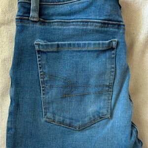 american eagle skinny jeans size 0